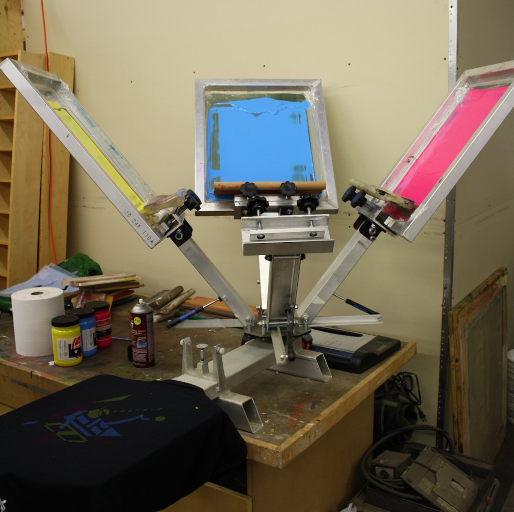 2013-11-23 Screen Printing Press